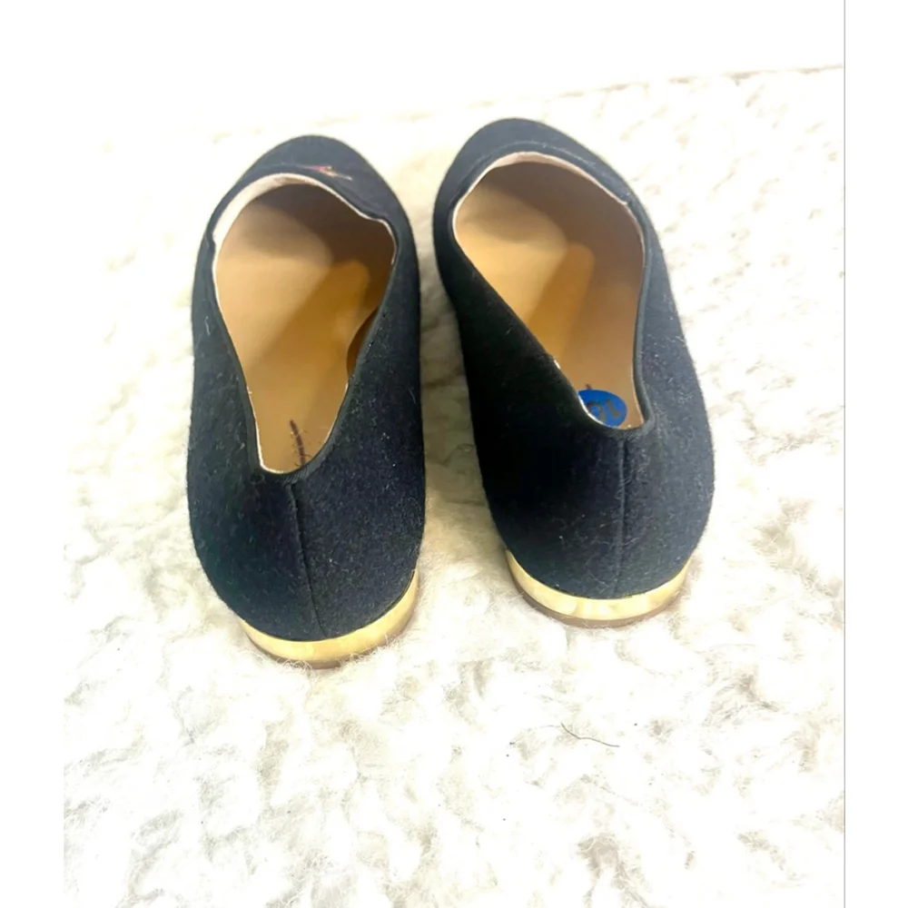 Talbots Ryan Embroidered Dog Loafer- Flannel Women Size 10.5 - Picture 6 of 9